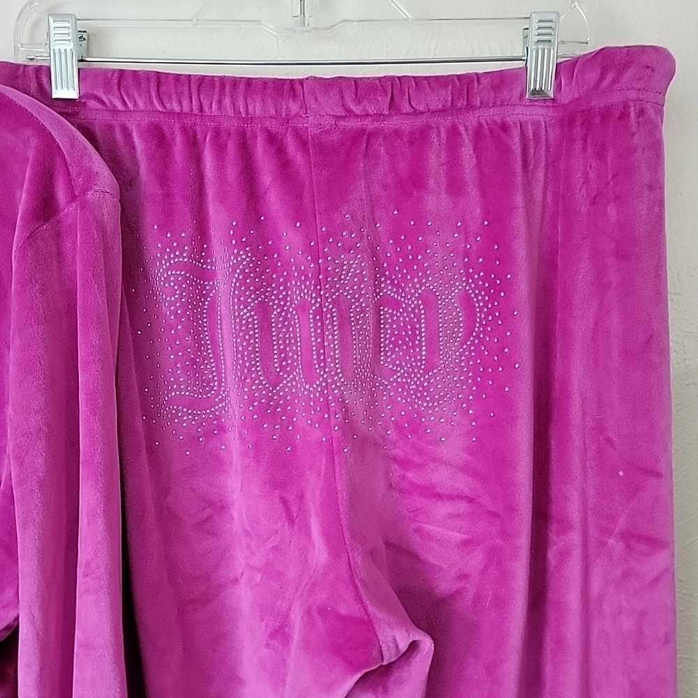 Juicy Couture Bling Fuchsia Pink Pajama Set - Picture 2 of 7